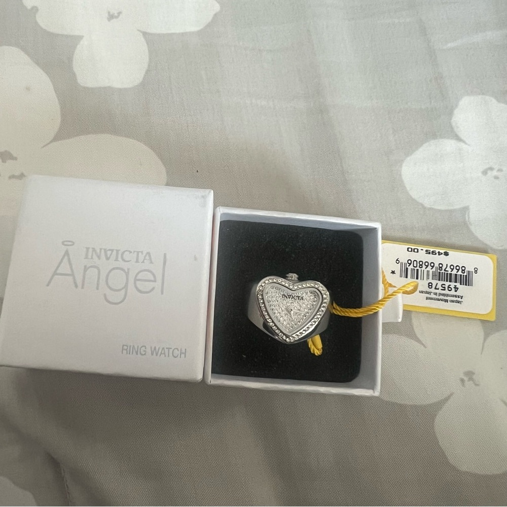 Invicta Angel Heart Ring Watch